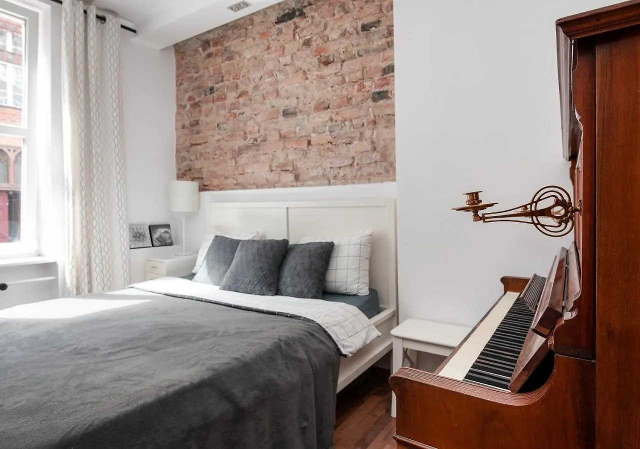 Piano Apartment W Sercu Starego Miasta Gdańsk
