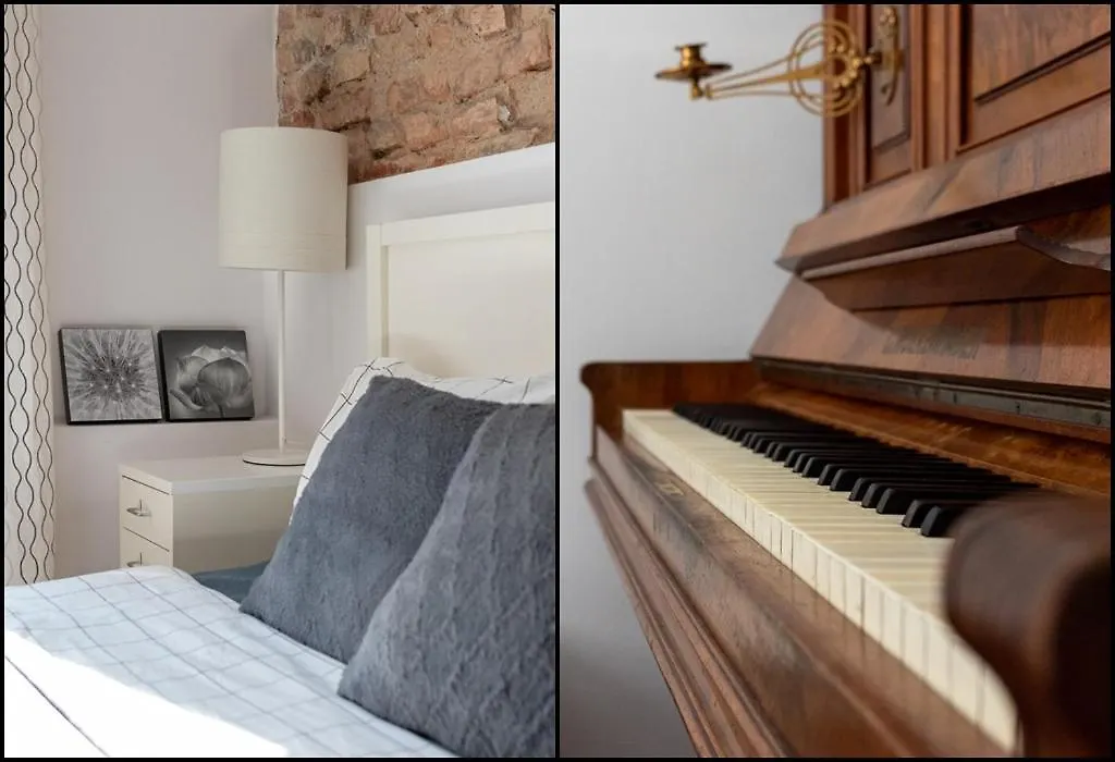 Piano Apartment W Sercu Starego Miasta Gdańsk Pologne